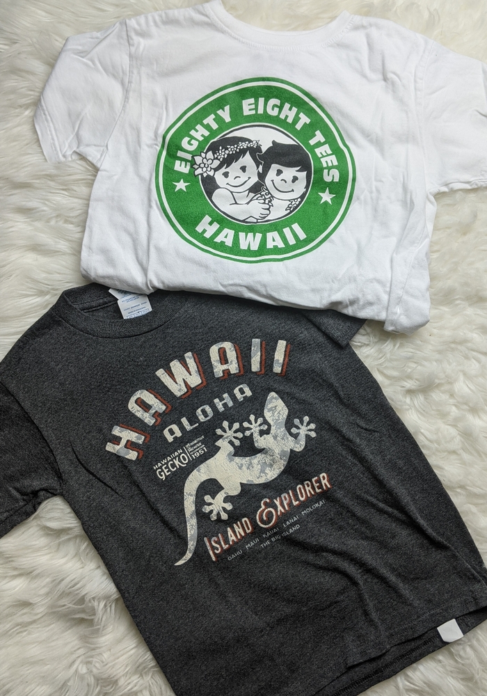 Bundle of Short Sleeve Hawaii T-Shirts